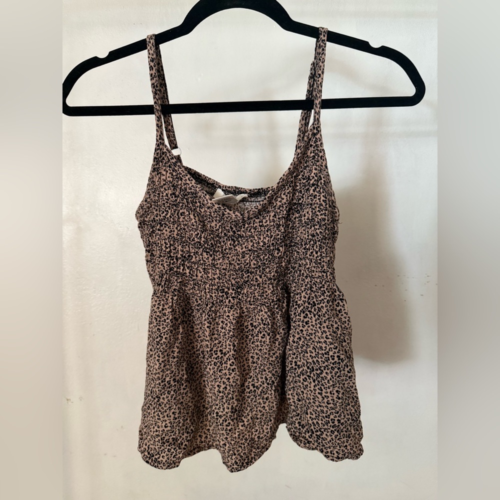 Leopard Print Women's Top